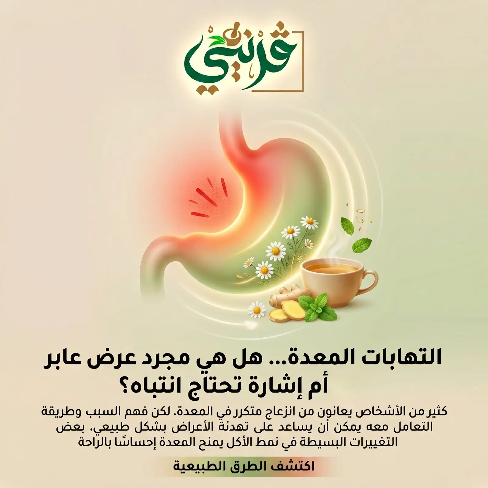 علاج التهابات المعدة من قريني بيو