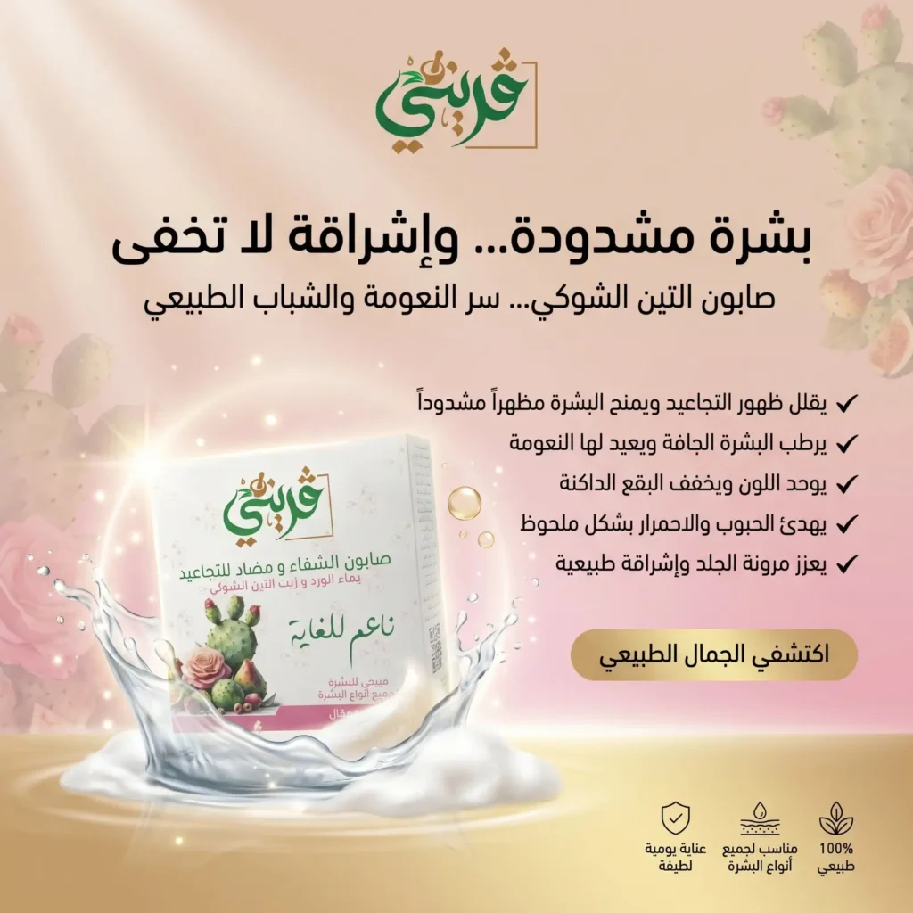 صابون التين الشوكي من قريني بيو