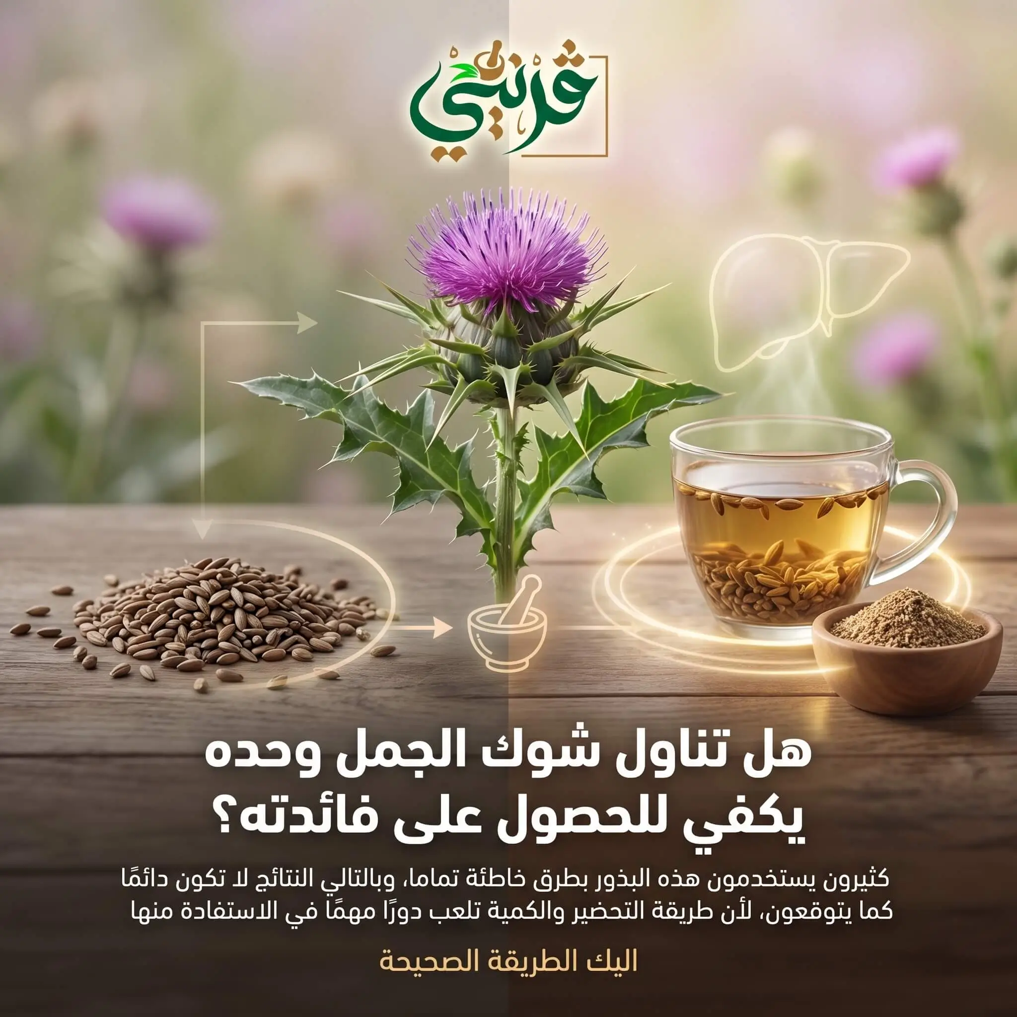 فوائد شوك الجمل