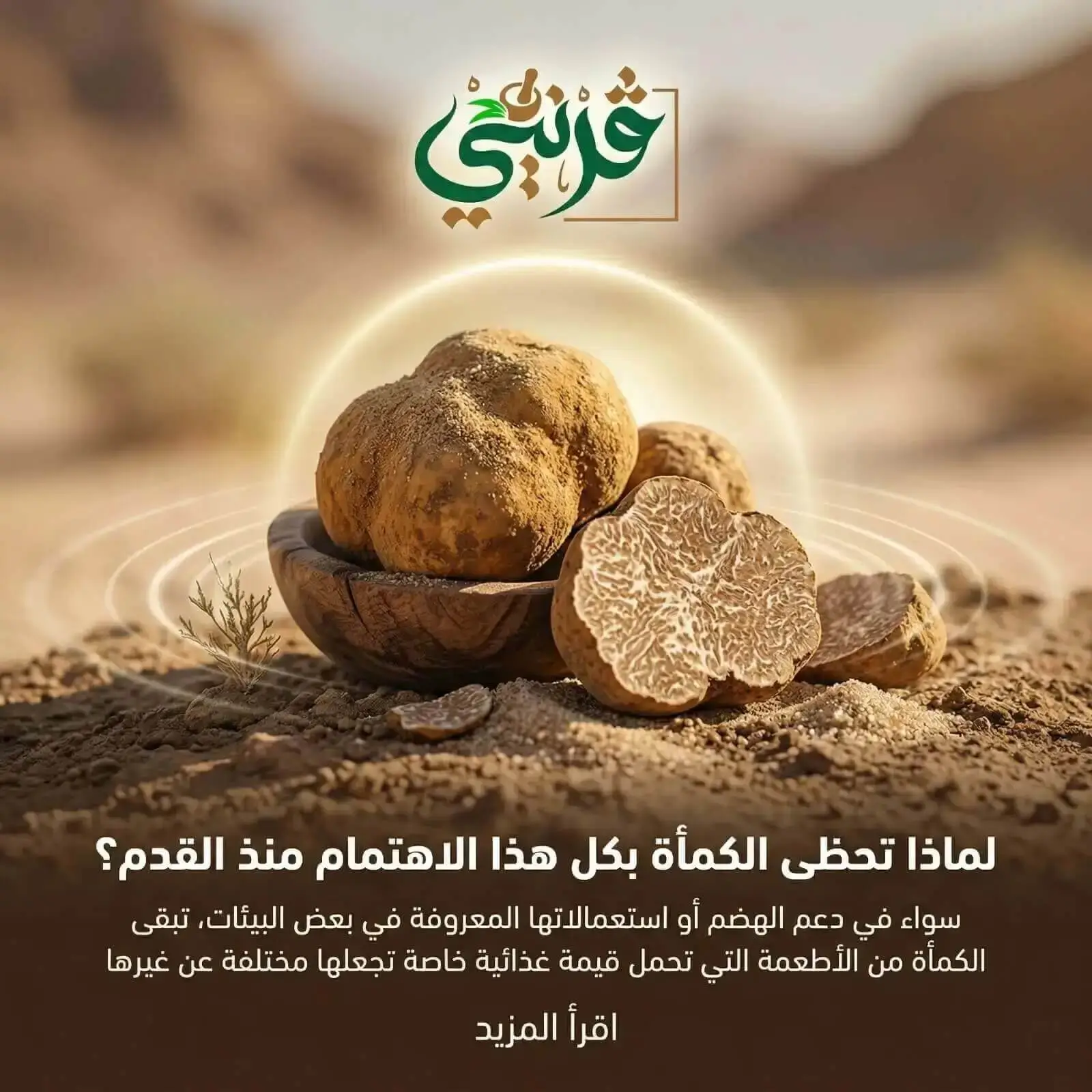 فوائد الكمأة من قريني بيو