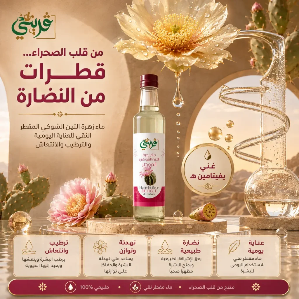 ماء التين الشوكي من قريني بيو